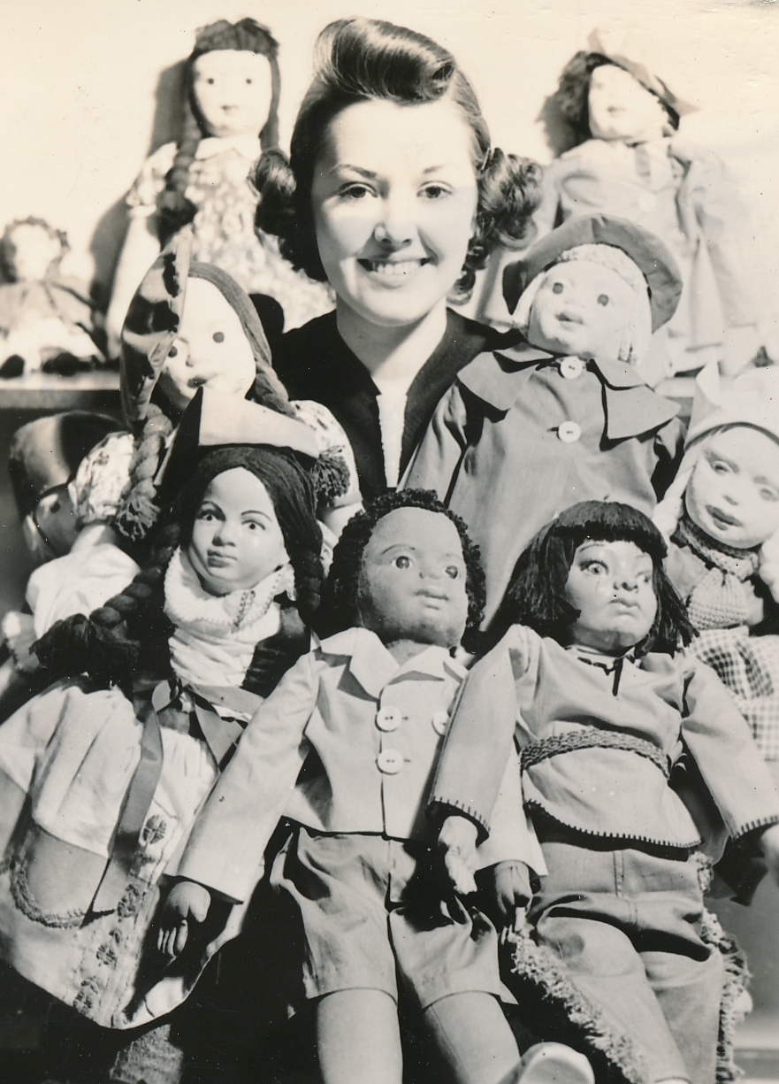 Toys made or repaired by WPA workers brings a smile in New York City. Photo courtesy of the National Archives (ca. 1935-1943).