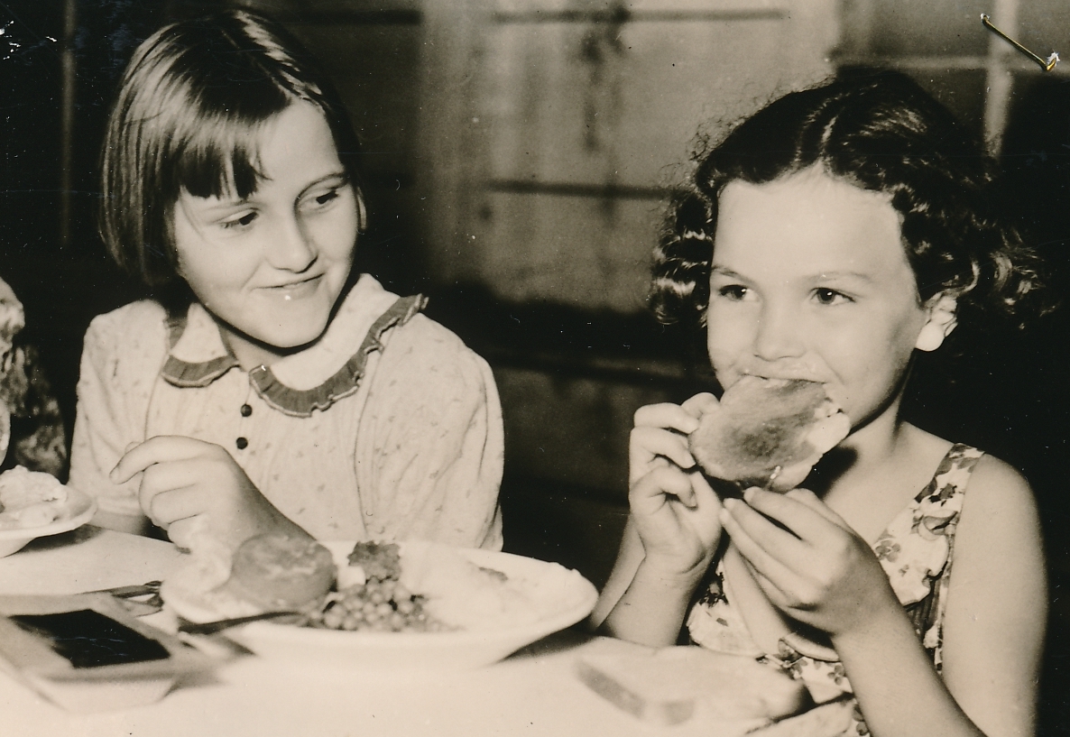 Great food during hard times brings a smile at a WPA-run health camp in Jacksonville, Florida. Photo courtesy of the National Archives (ca. 1935-1943).