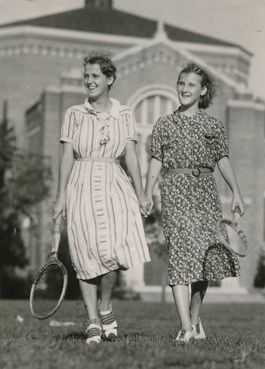 WPA-built tennis courts, at St. Roch Playground in New Orleans, will make for a great day of fun and exercise. Photo courtesy of the National Archives (ca. 1935-1943).