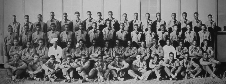 Part of CCC Company 3776, Camp BF-2, ca. 1937.